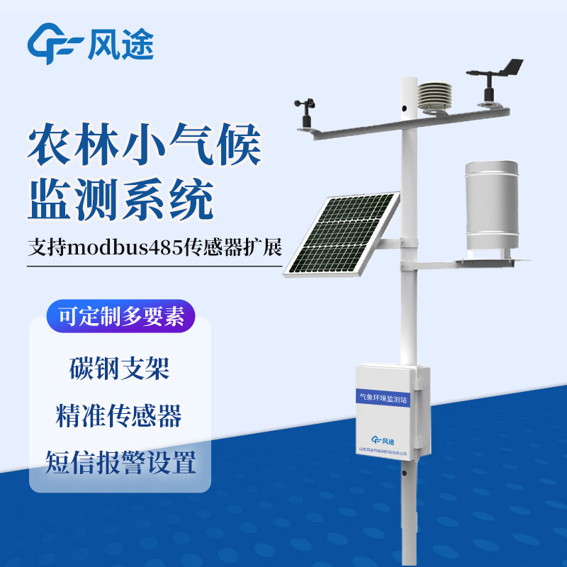 田間小氣候自動觀測站，農業環境監測的重要工具